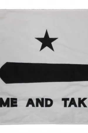 3x5 Texas Gonzales Gonzalez Come and Take It Cannon Flag Banner grommets 100D