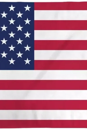 BIG US Flag 5x8 ft Polyester with Metal Grommets USA American America Stars